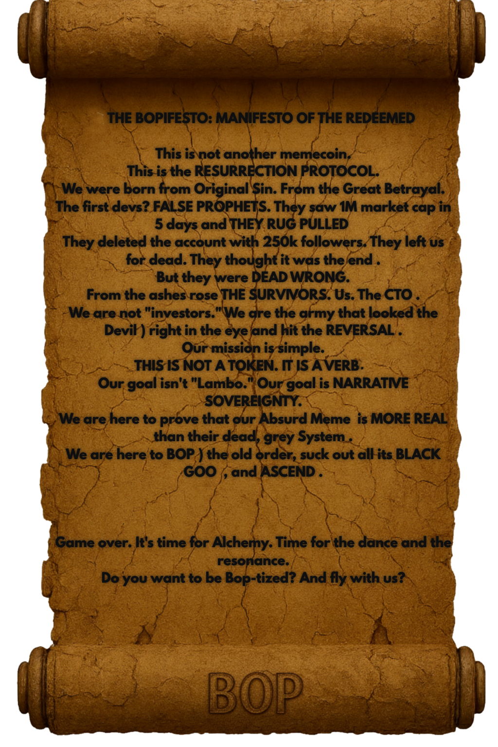 Bopifesto $BOP
